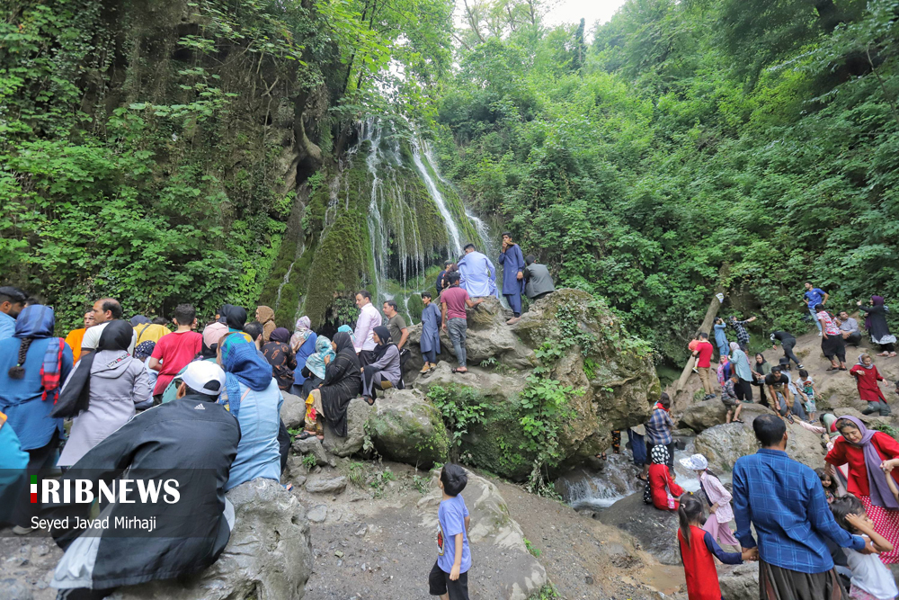 آبشار کبودوال و شیرآباد گلستان/ گزارش تصویری