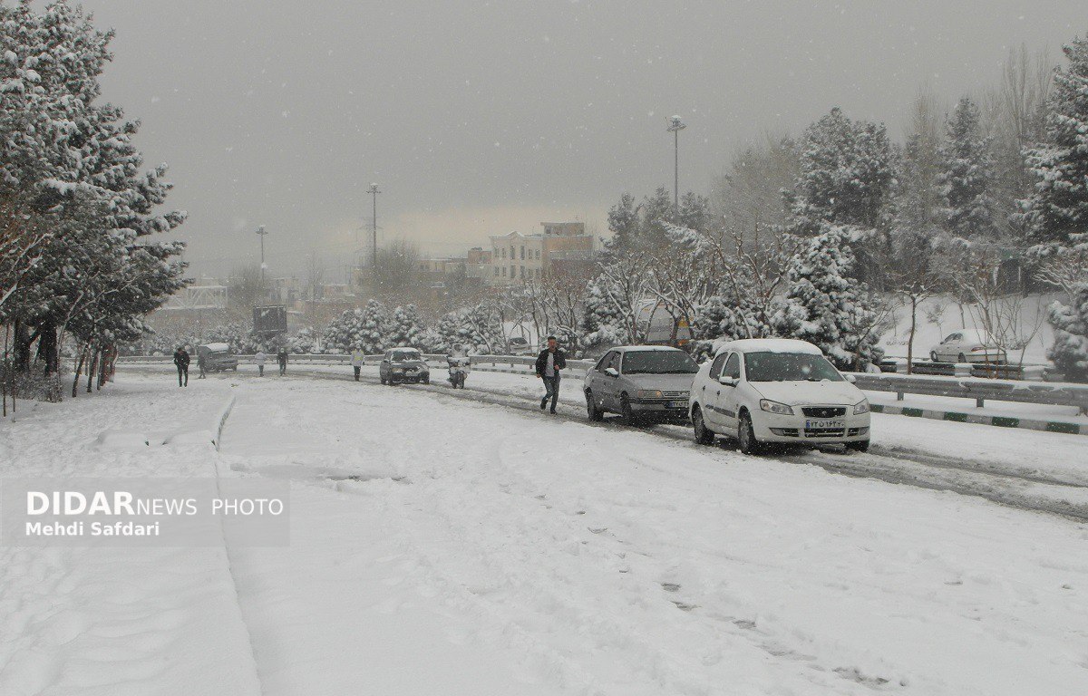 تداوم بارش برف و باران و هشدار برای استان‌های ساحلی خزر