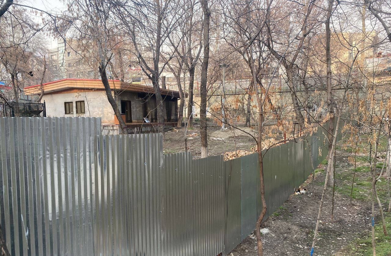 حصارکشی مشکوک در پارک قیطریه