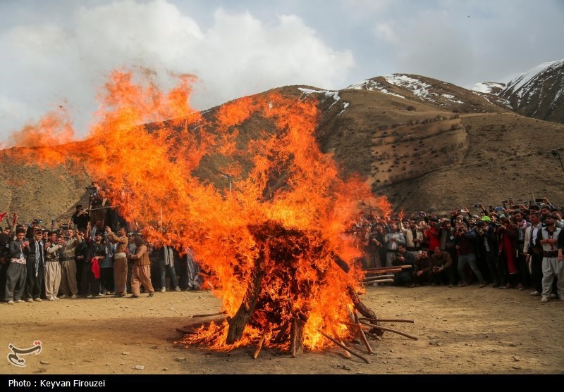 پیشواز نوروز در روستای آویهنگ