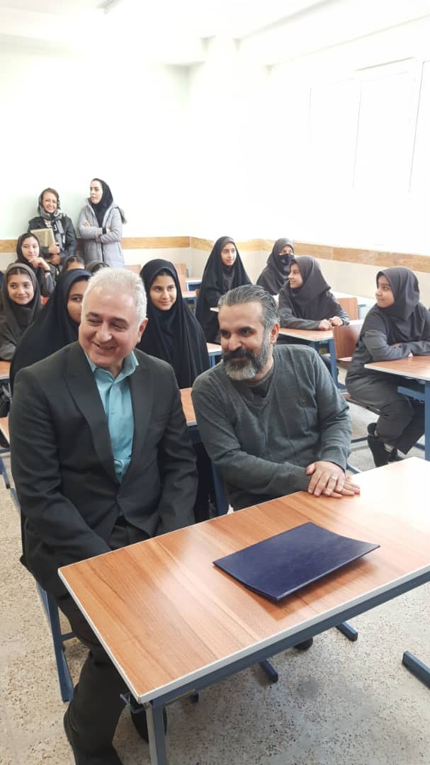 افتتاح مدرسه ای در شهرستان اسلامشهر به همت موسسه خیریه نیک گامان جمشید