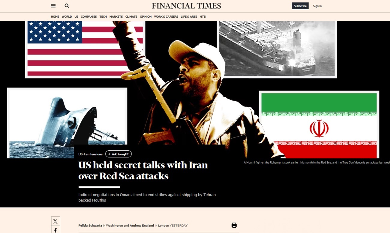 روایت نیویورک‌تایمز از مذاکرات غیرمستقیم ایران و آمریکا