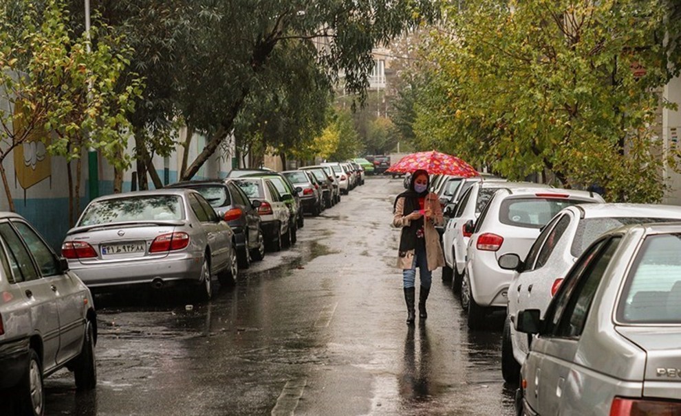 هوای تهران؛ بارش پراکنده و وزش باد شدید