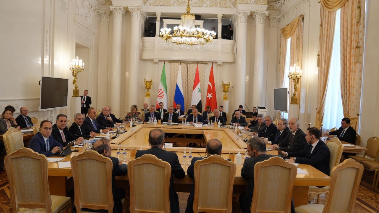 نشست چهارجانبه ایران، روسیه، سوریه و ترکیه برگزار شد