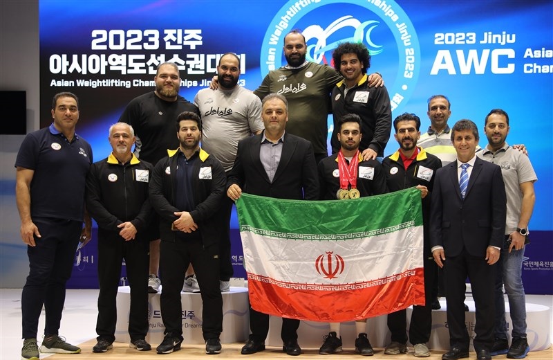 وزنه‌برداری ایران بر بام آسیا