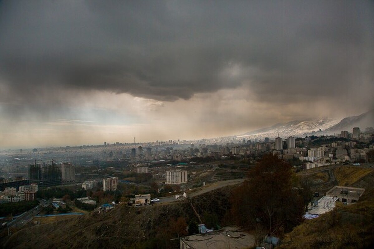 هواشناسی ایران؛ رگبار و رعد و برق و وزش باد شدید