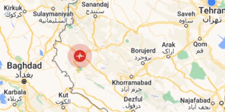 زلزله ۴.۷ ریشتری در «گهواره» کرمانشاه