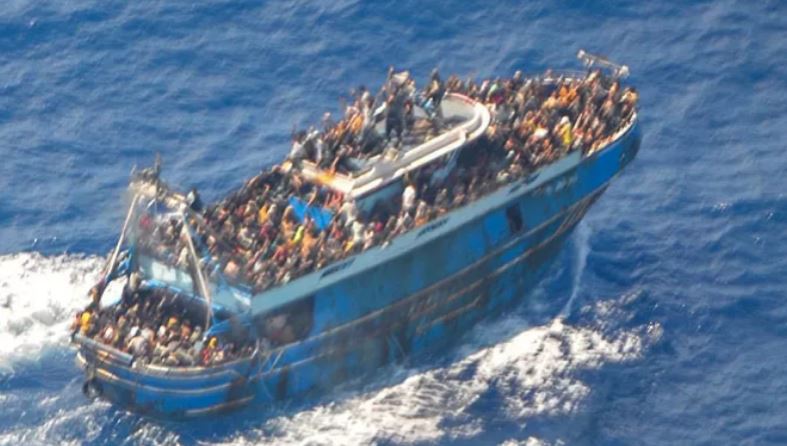 فاجعه مرگبار برای مهاجران در آب‌های یونان