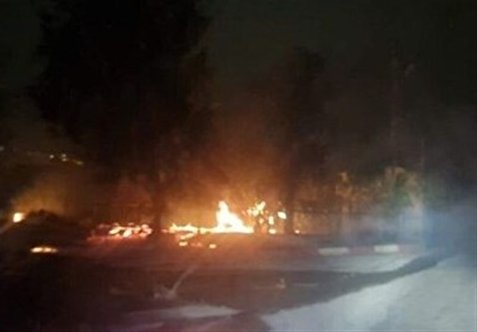 آتش‌سوزی گسترده سوله ۵ هزار متری در «گویم» شیراز