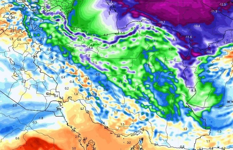 هواشناسی ایران؛ افزایش دما و هشدار برای ۶ استان