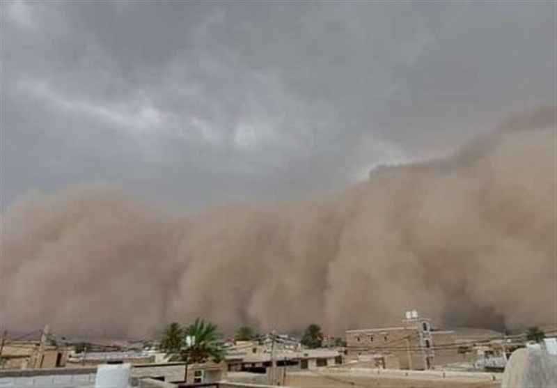 طوفان شن «لامرد» را درنوردید