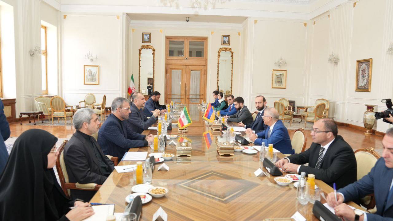 دیدار «میرزویان» با وزیر خارجه ایران