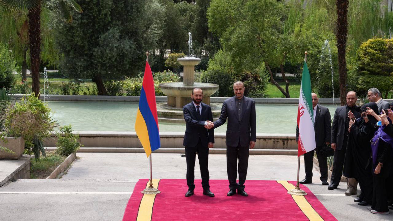 دیدار «میرزویان» با وزیر خارجه ایران