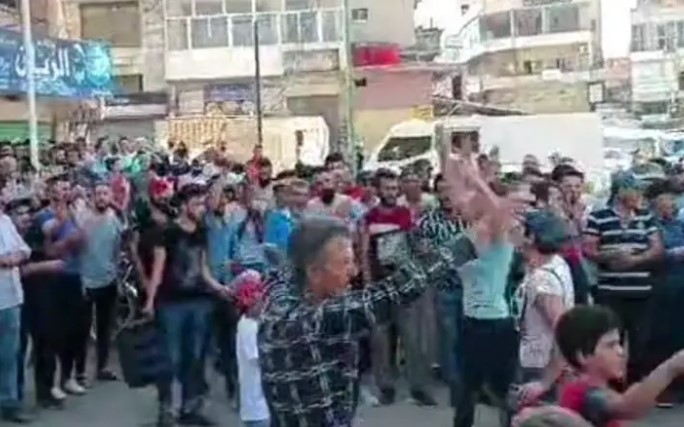 تجمع علیه حکومت «بشار اسد» در اعتراض به گرانی