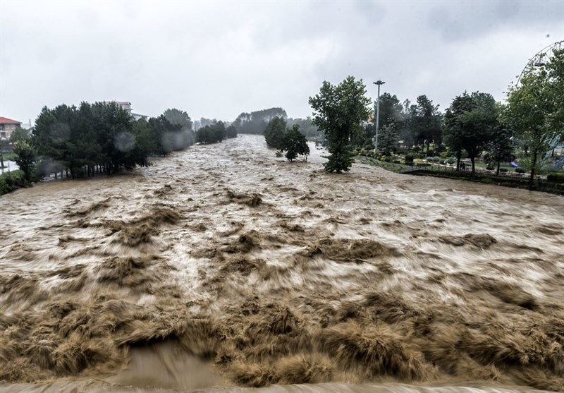 جاری‌شدن سیلاب در گلستان؛ راه‌های اصلی مسدود شد