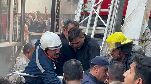 آتش‌سوزی در هتل نجف؛ چند زائر ایرانی مصدوم شدند