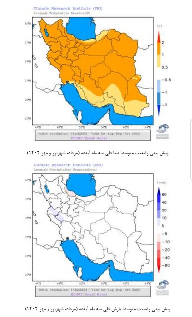 تهران گرم‌تر از حد نرمال؛ مصرف آب مدیریت شود
