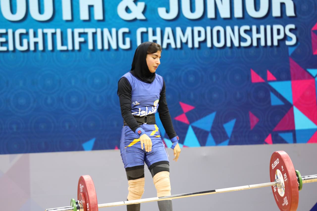 وزنه‌برداری آسیا؛ رکوردشکنی «آنیتا فیضی»