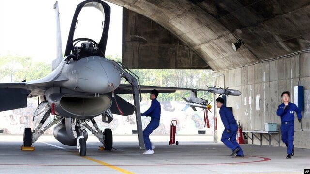 آمریکا به تایوان سامانه ردیاب F-۱۶ می‌دهد