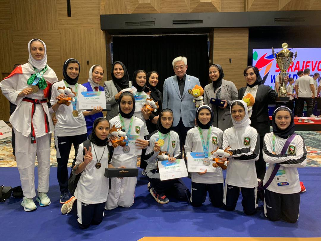 دختران ایران قهرمان جهان شدند