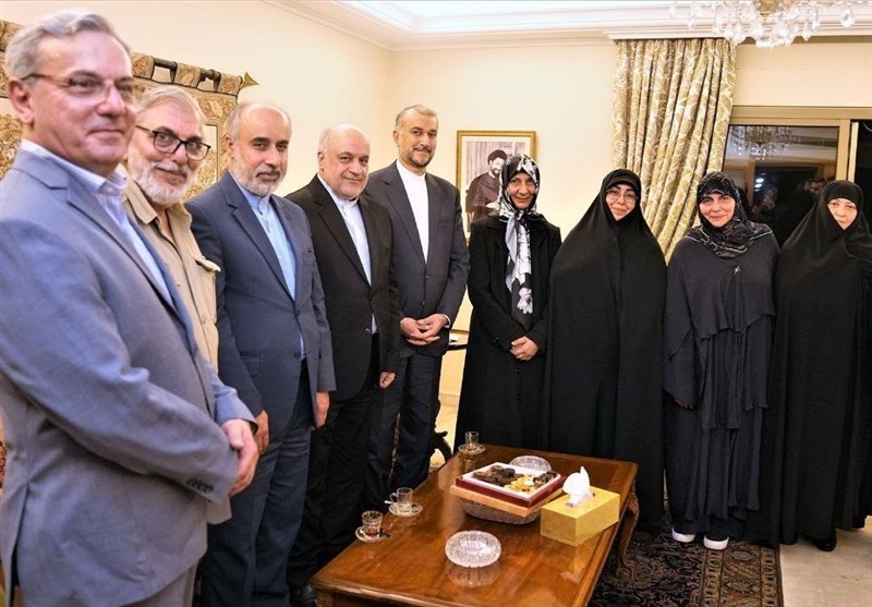 دیدار وزیر خارجه با اعضای خانواده امام موسی صدر