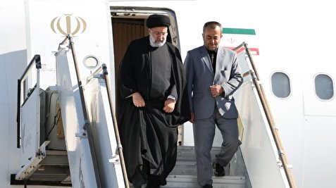 رئیسی وارد بیرجند شد