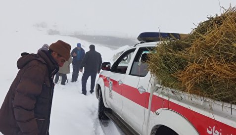 ریزش بهمن خانواده اصفهانی را گرفتار کرد