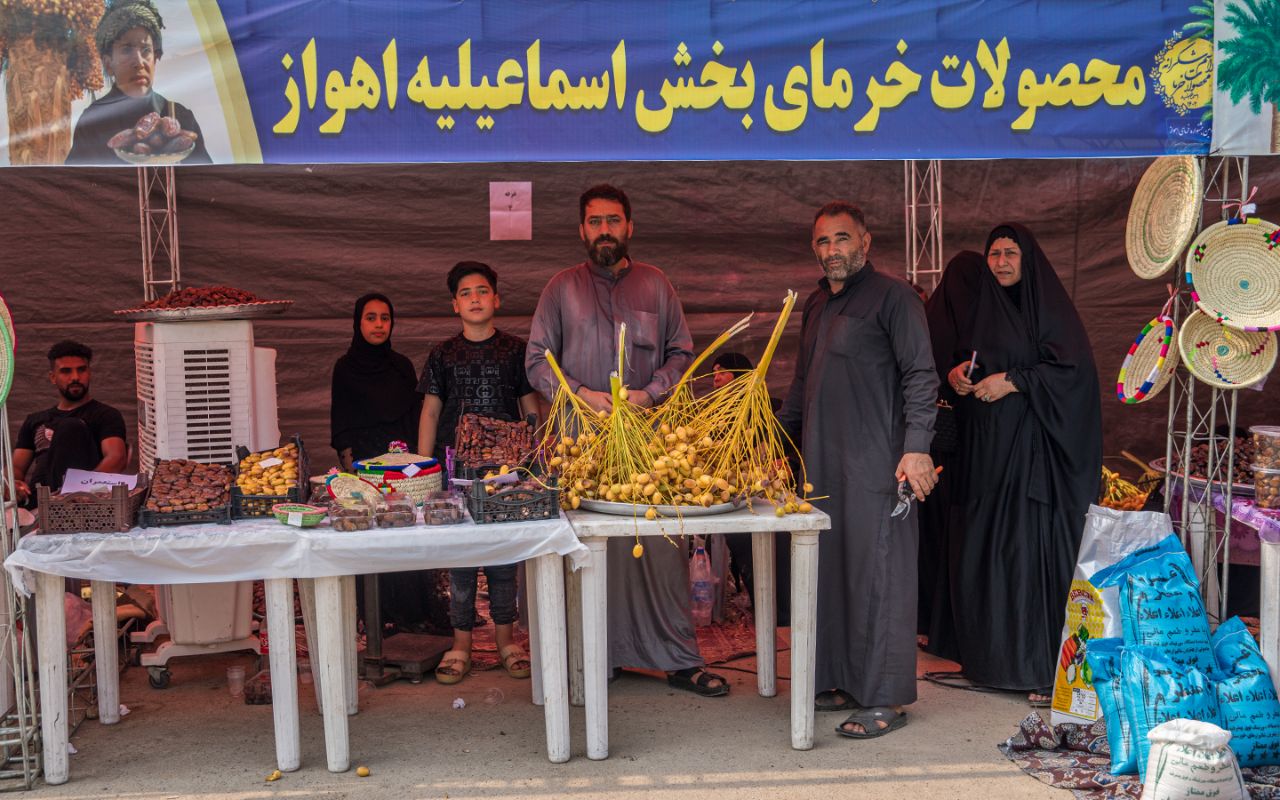 سکوتی به بلندای نخل،لذتی به شیرینی خرما+گزارش تصویری