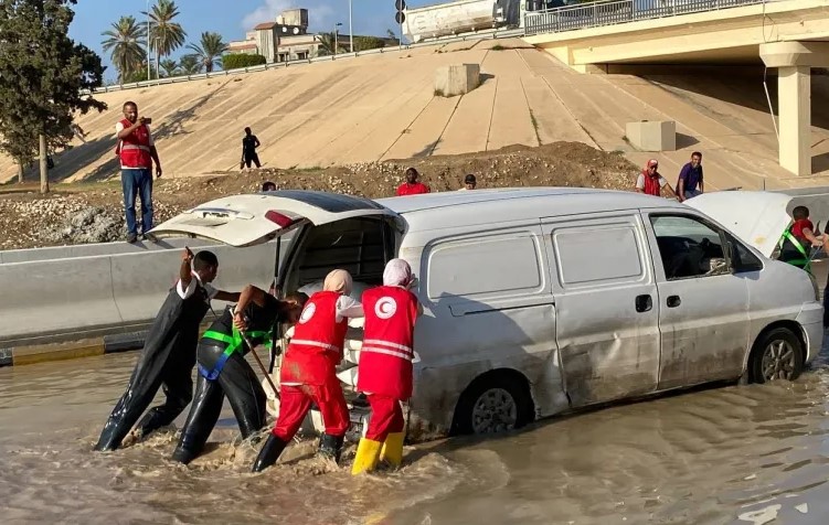 فاجعه «طوفان دنیل» در لیبی؛ مرگ ۴ فوتبالیست