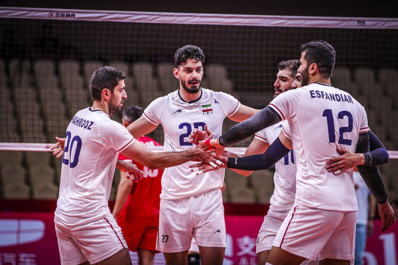 والیبال ایران در نیمه‌نهایی هانگژو