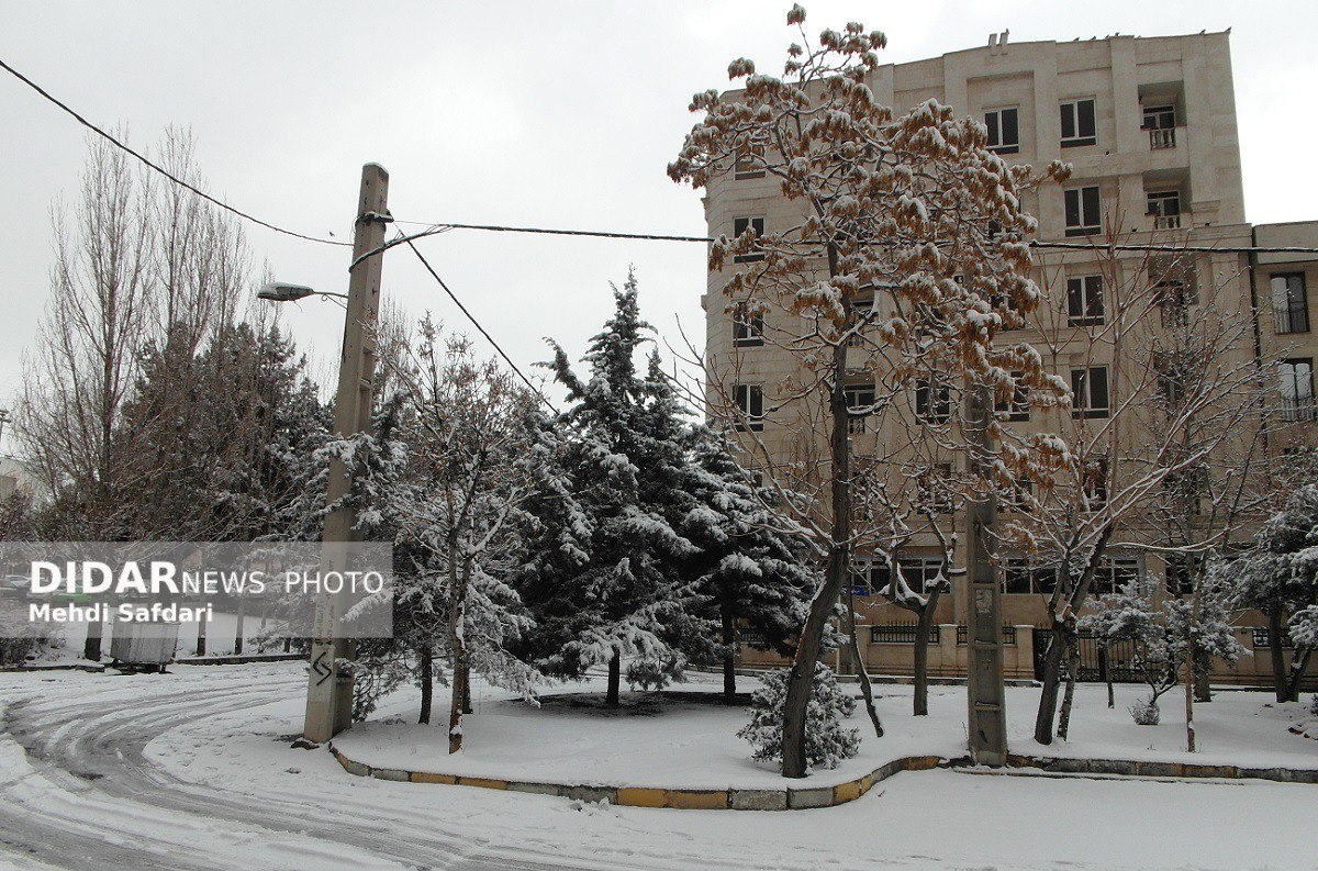 هواشناسی ایران؛ بارش اولین برف پاییزی