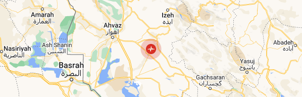 زلزله ۵.۳ ریشتری؛ خوزستان لرزید