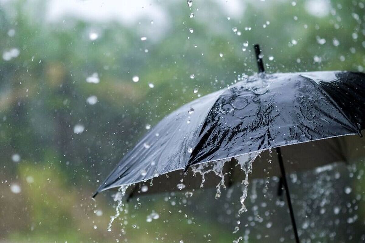 چتر بارندگی بر فراز برخی استان‌ها