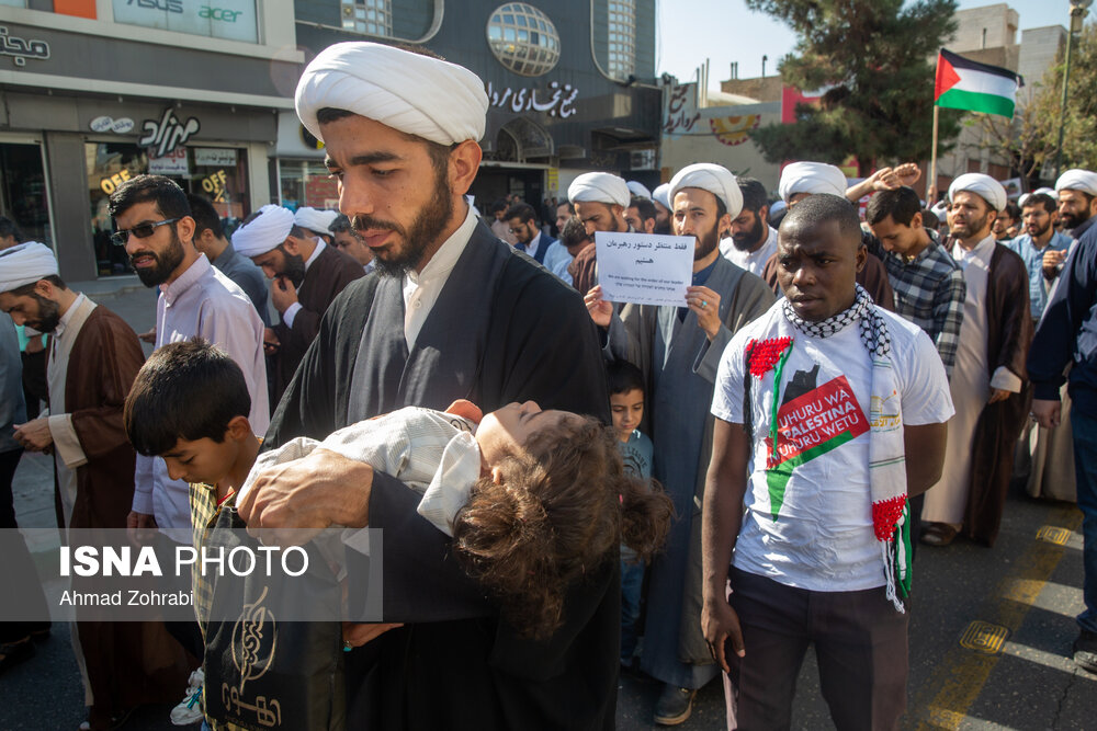 جنگ در غزه، تظاهرات در ایران