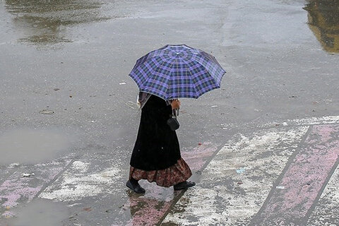 آسمان کشور بارانی می‌شود