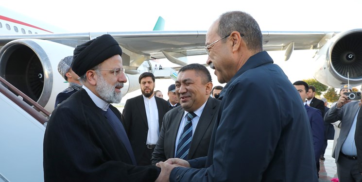 رئیسی صبح امروز وارد تاشکند پایتخت ازبکستان شد