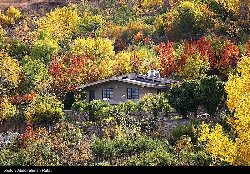 طبیعت پاییزیِ همدان