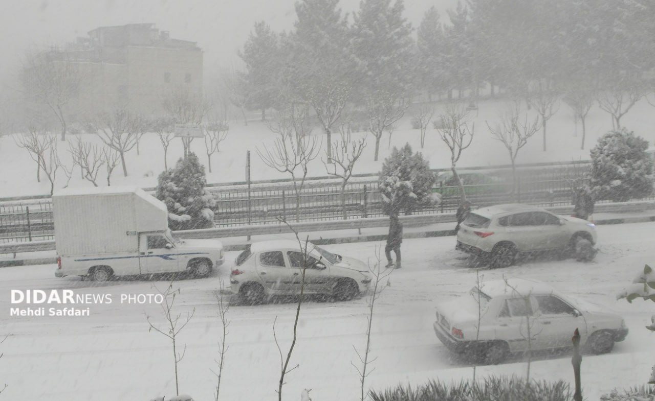 هشدار کولاک و برف در ارتفاعات تهران