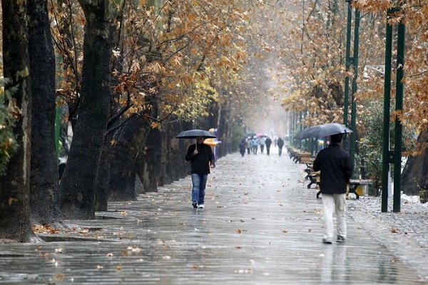 پیش‌بینی بارش‌های بیش از نرمال برای تهران