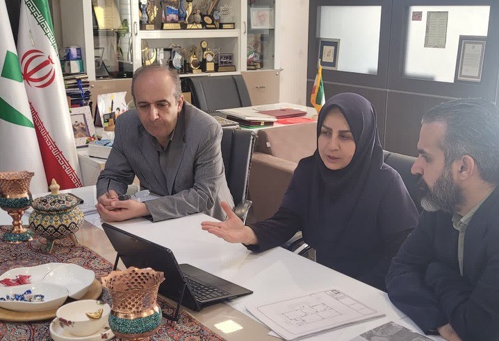 حضور ریاست مشارکت‌های اجتماعی دانشگاه علوم پزشکی همدان در موسسه خیریه نیک گامان جمشید