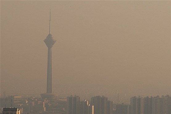 هوای تهران درگیر انباشت آلاینده‌ها و کاهش کیفیت