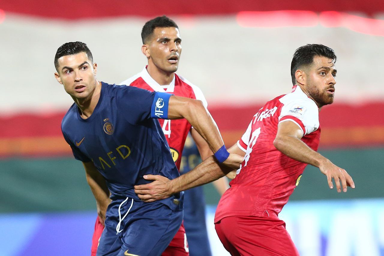 ترکیب النصر و پرسپولیس؛ رونالدو و مانه در میدان