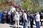 تجمع مردم در اعتراض به ساخت‌وساز در پارک قیطریه +عکس