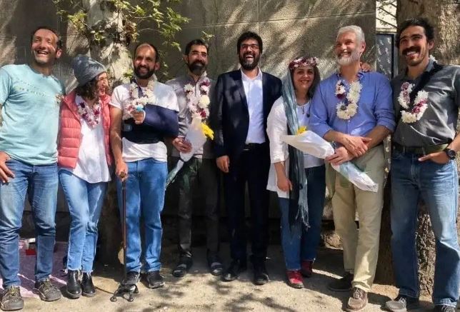 سپیده کاشانی و طاهر قدیریان آزاد شدند