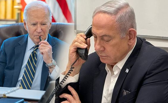 گفتگوی بایدن با نتانیاهو درباره حمله ایران