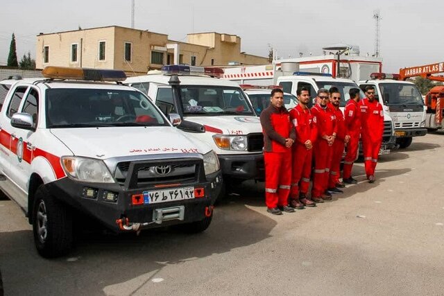 آماده‌باش هلال احمر در ۶ استان جنوبی