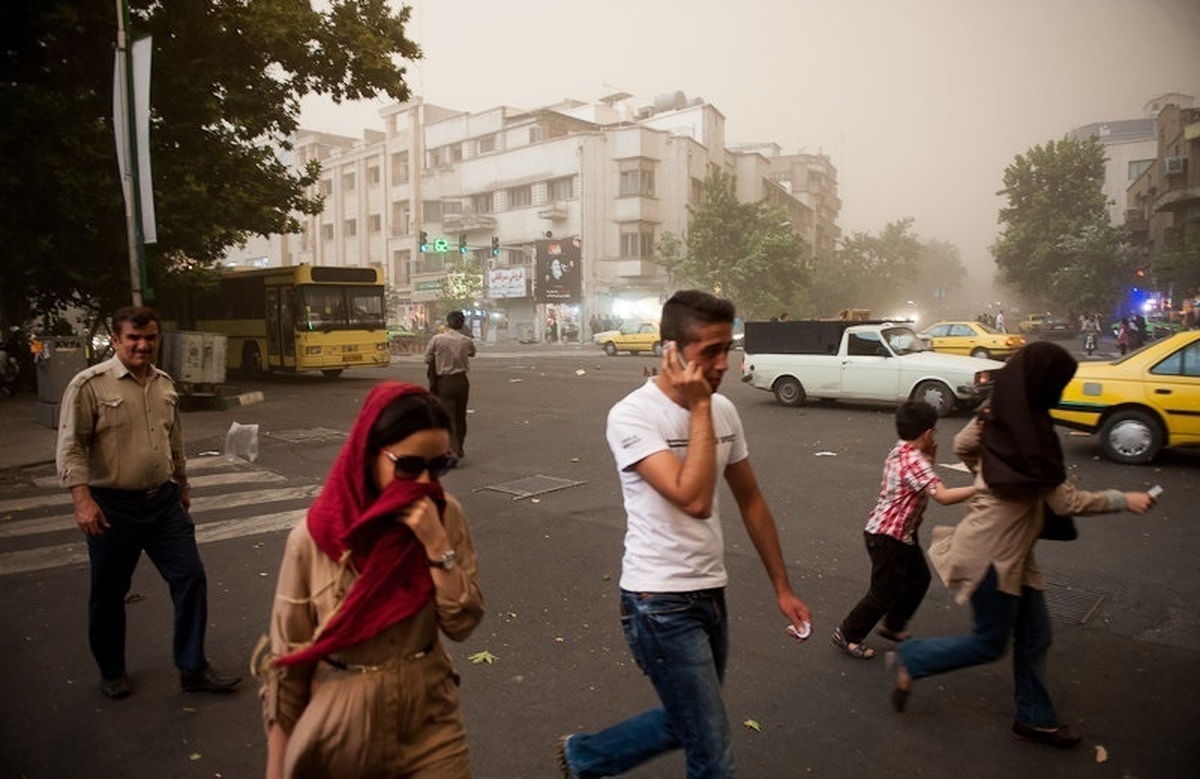 تهرانی‌ها مراقب وزش باد خیلی شدید باشند
