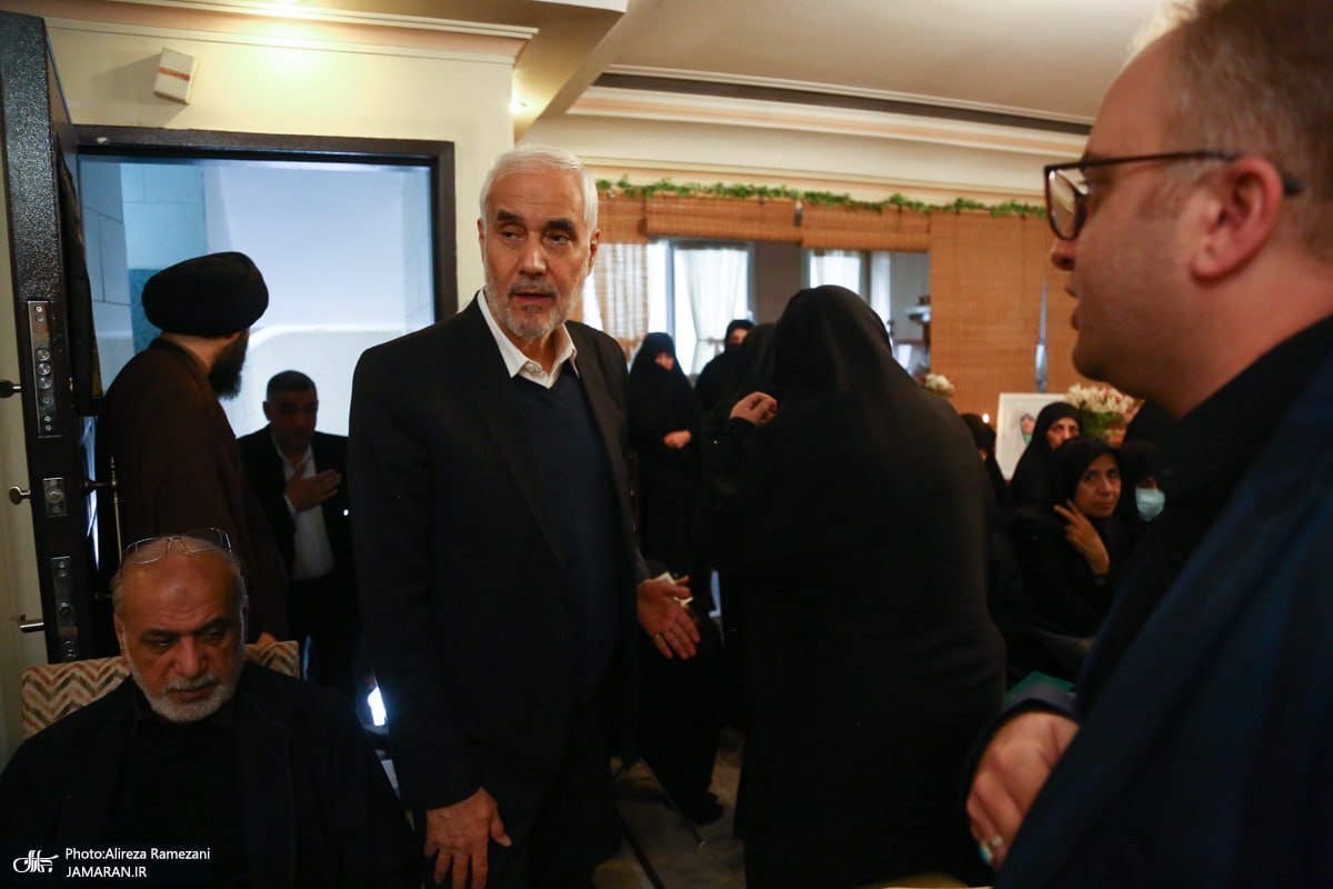 حضور محمد خاتمی در منزل مرحوم زهرا شجاعی +تصاویر