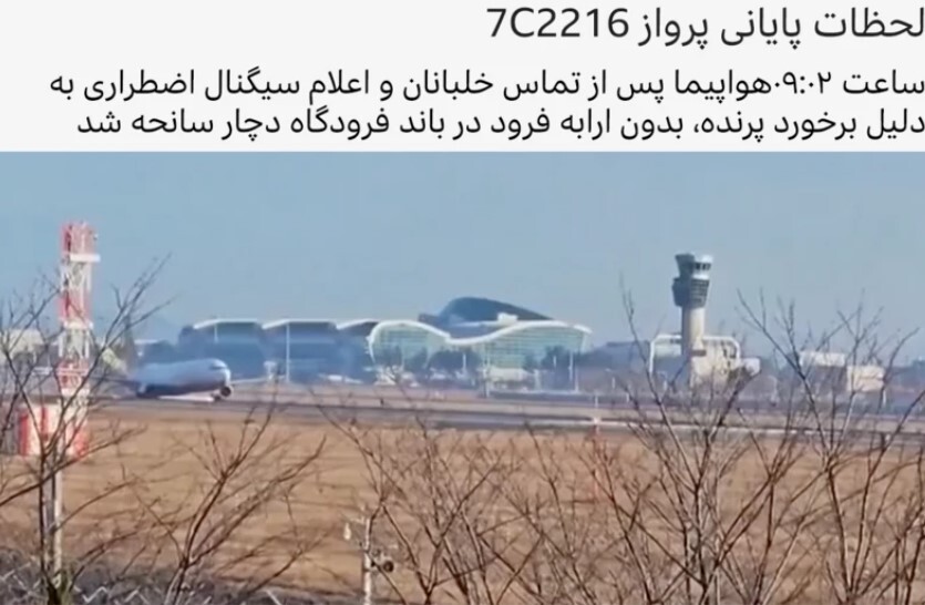 چرا در نزدیکی باند فرودگاه کره‌جنوبی یک دیوار بتنی وجود داشت؟