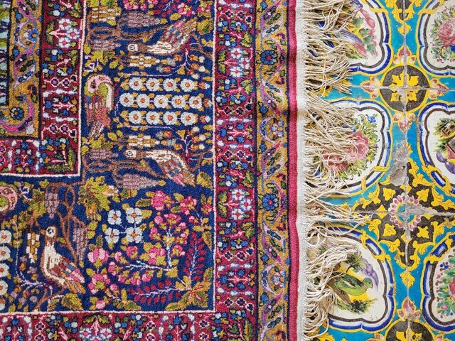 ۲۰ فرش از گنجینه کاخ گلستان رونمایی شد